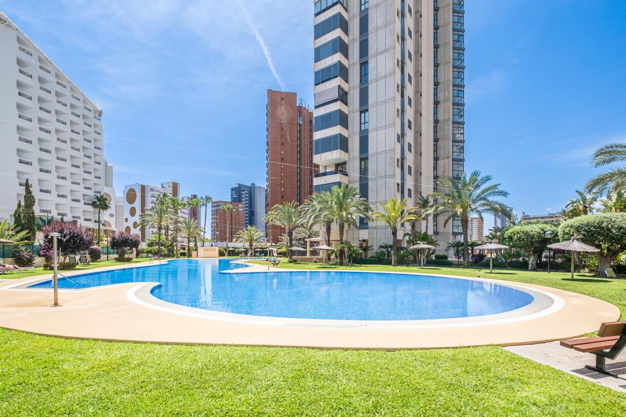 Gemelos 26 Resort Apartment 9-C Levante Beach เบนิดอร์ม ภายนอก รูปภาพ